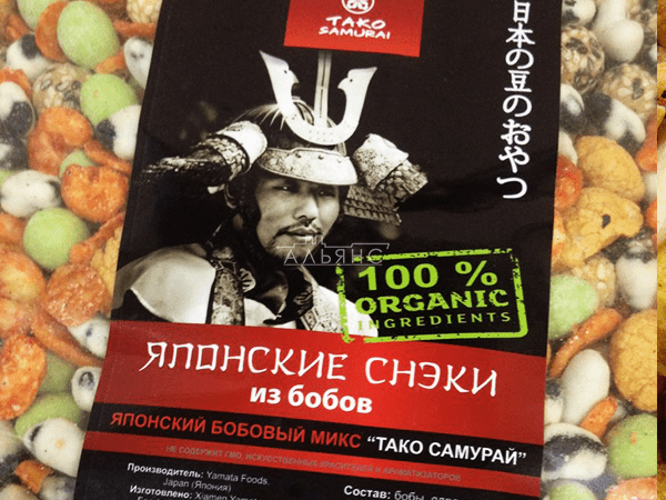 Японские снеки в Томске