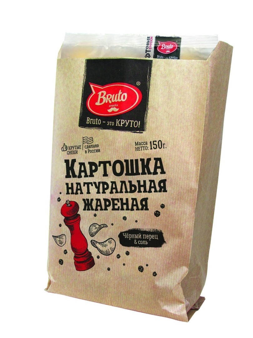 Картофель «Бруто» черный перец 130 гр. в Томске