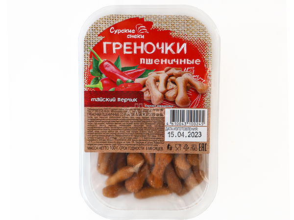 Сурские гренки Тайский перчик (100 гр) в Томске