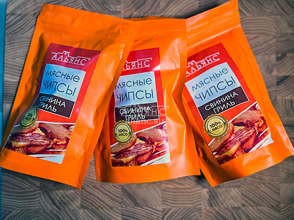 Мясо (АЛЬЯНС) вяленое свинина "Гриль" 50 гр. в Томске