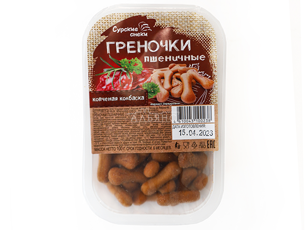 Сурские (ПШЕНИЧНЫЕ) Копченая колбаска (100 гр) в Томске