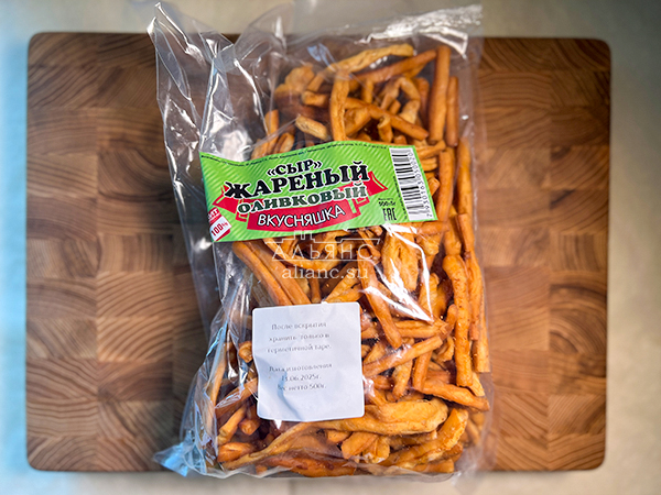 Жареный сыр "ВКУСНЯШКА" (Оливковый) 500гр. в Томске