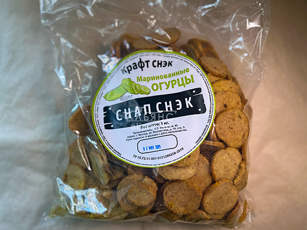 Снапсы ПШЕНИЧНЫЕ "Маринованные огурцы" в Томске
