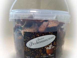 Сырный продукт ФЕРМЕРСКИЙ коса белая: Гренки 