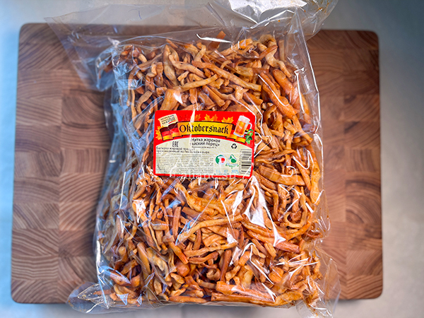 Нитка ЖАРЕНАЯ "Тайский перец" Oktobersnack 1 кг (сырный продукт) в Томске