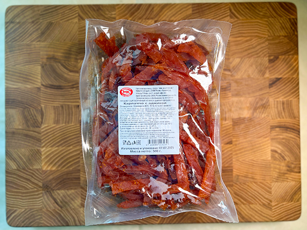 Продукт из мяса птиц "КАРПАЧЧО с АДЖИКОЙ" с/к "ООО БАЛТИКА" (Калининградская обл.) в Томске