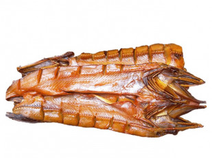 Красноперка вяленая: Щука (бабочка) холодного копчения